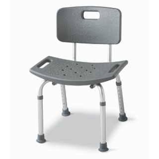 Medline # MDS89745A - BENCH, BATH, BACK, ASSEMBLED, 2EA/CS, 1 EA/CS