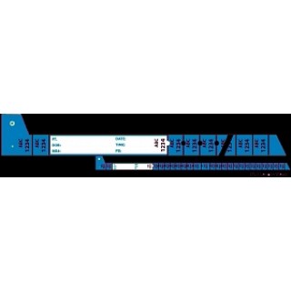 Medline # 9004M - ID BAND, BAND, BLOOD RED, 150 EA/BX