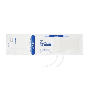 Medline # MDS9923MLL - CUFF, BP, 2 TUBE, ADULT LONG, ML, 5/BG