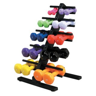 Medline # MDSP100553 - DUMBELL, WEIGHT, SOLID IRON, SILVER, 4LBS, EACH