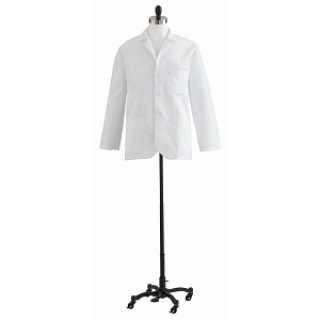 Medline # MDT10WHT42E - COAT, LAB, CONSLTN(U), WHT, 80/20, PPL, 42, 24 EA/CS