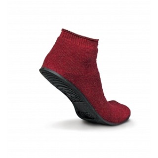 Medline # MDT211220S - SLIPPER, SURE-GRIP, RED, SMALL, 12PR/BX, 12 PR/BX