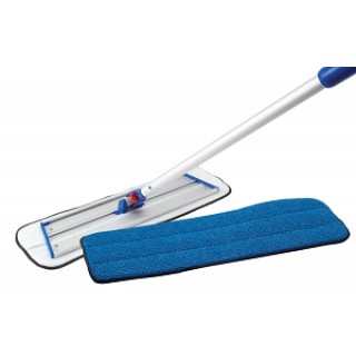 Medline # MDT217520 - MOP, MICROFIBER, WET, POLYPRO, BLUE, 18