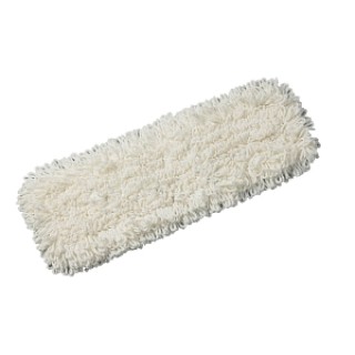Medline # MDT217634WHT - MOP, MICROFIBER, DUST, LOOP, WHITE, 18