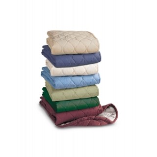 Medline # MDT218325TANN - QUILT, COZY, NON-REVESIBLE, TAN, 81X110, 1 EA/CS
