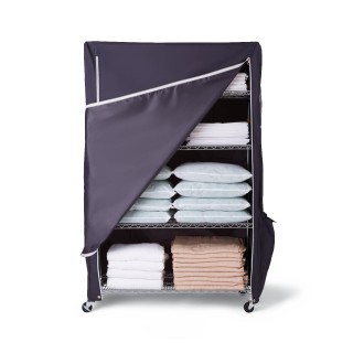 Medline # MDT4NCF244872 - COVER, CART, 4N, CLR FLP, DIM REQ, 24X48X72, EACH
