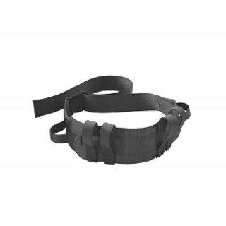 Medline # MDT821203BLCK - GAIT BELT, WIDE, W/HANDLES, BLACK, 4/CS
