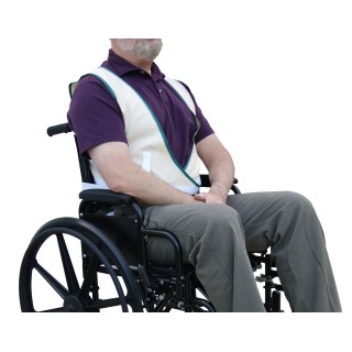 Medline # MDT828022 - RESTRAINT, VEST, SAFETY, ECNMY, COTTN, MD, 6CS, 6 EA/CS, 6 CT/CS