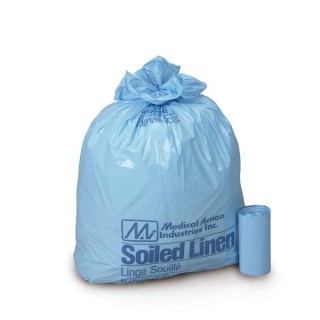 Medical Action Industries # X3005 - BAG, LAUNDRY, GREEN, 250 EA/CS