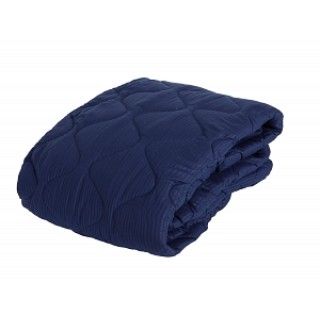 Medline # MITQSQPEAT - QUILT, MICROFIBER, THROW, TWN, PEACOAT BLUE, EACH