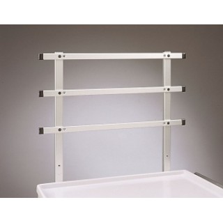 Medline # MPH01WBRS2 - RAIL, 3 HORIZONTAL, STEEL / ALUM UNICART, EACH