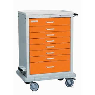 Medline # MPH01WML8 - CART, MED, 8-DRAWER, 1-4