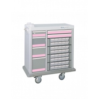 Medline # MPH01WMLAC15 - CART, MEDTRX, KEY LOCK, 1.5 ACUTE, NARC, EACH