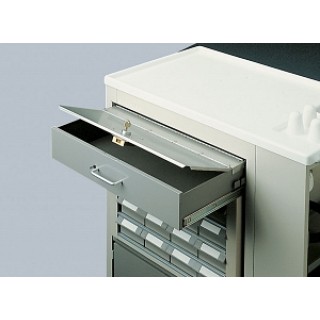 Medline # MPH01WMLC1C - COVER, LOCK, FULL, CORE, DUAL SIDE MED CART, EACH