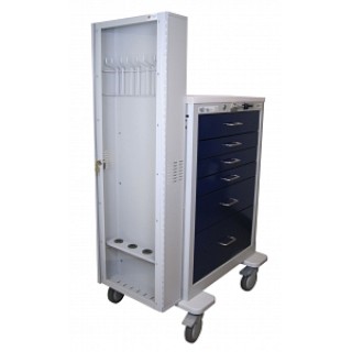 Medline # MPH01WMWSH2 - CABINET, SCOPE, 2-UNIT HOLDER, 1 EA/CS