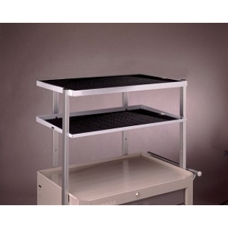 Medline # MPH01WSHLF110 - SHELF, 2 TIER, SYSTEM, STEEL UNI-CART, EACH