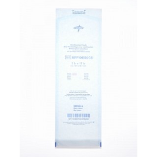 Medline # MPP100550GS - POUCH, STERILIZATION, SELF-SEAL, 5