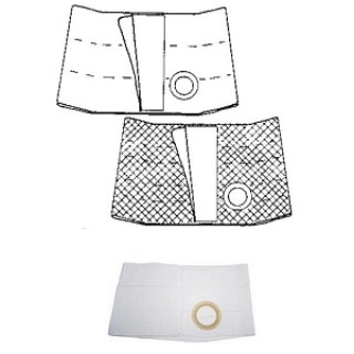 Nu-Hope Laboratories # 6467C - BELT, CLEAR, COMFORT 9, RT 3, LRG OPEN, EACH