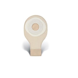 Nu-Hope Laboratories # 7235-C - POUCH, OVAL, CONVEX, PRECUT, 3/4
