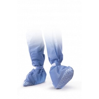 Medline # NON27144 - COVER, BOOT, NON-SKID, KNEE-HIGH, BLUE, REG, 150 EA/CS, 75 PR/CS, 3 BX/CS