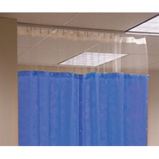 Medline # NON52060 - CURTAIN, HEADER, DISP, MESH, WHT, 60X22