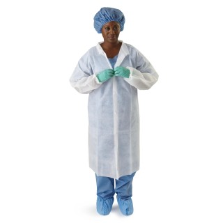 Medline # NONSW025XXL - FROCK, POLYPROPYLENE, NO PKTS, 2XL, 30/CS