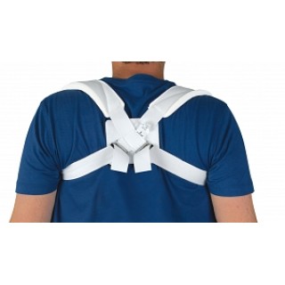 Medline # ORT14110M - STRAP, CLAVICLE, DELUXE, COTTON, MEDIUM, 1 EA/BX, 24 EA/CS