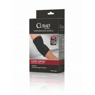 Medline # ORT17300LD - SUPPORT, ELBOW, SLEEVE, W/STRP, RETAIL, LG, 4 EA/CS