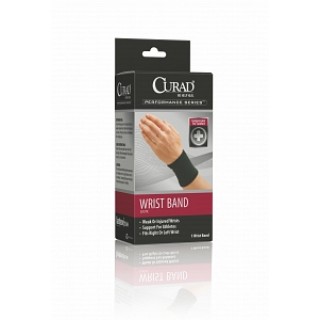Medline # ORT19500SD - BAND, WRIST, ELASTIC, RETAIL, SM, 4/CS, 4 EA/CS