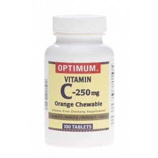 Generic # S0783C2 - VITAMIN C, 250MG CHEW TAB, 100/BT, EACH