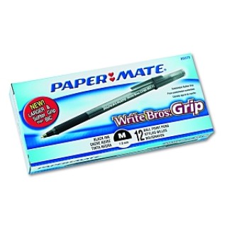 Sanford Ink # 8807987 - PEN, STK, WRITBROGRP, MED, BK, 12/DZ