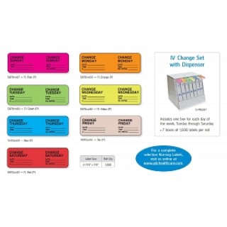 PDC Healthcare # MV08FG1151 - LABEL, IV, SPECIALTY, ADDITIVE, ROLL