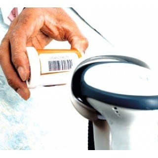 PDC Healthcare # PPMS51 - LABEL, DIR, THERM, PERF, WHITE, NOTCH, 4X1