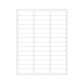 PDC Healthcare # TM-ADMIT-42 - LABEL, LASER 42UP, 11 X 8 1/2 42 UP, 250/PK, 4 PK/BX