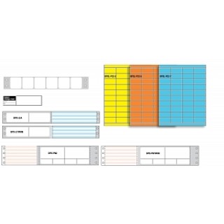 PDC Healthcare # DPSL-PC2-6 - LABEL, LASER PB 11 X 8-1/2, ORANGE 250/BX, 250/BX