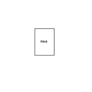 PDC Healthcare # PC6-B - LABEL, PC6 SINGLE PLY, 1-22/100 X 7/8-WHT, 12 RL/BX