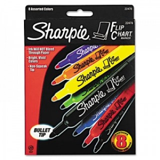 Sanford Ink # 22478 - MARKER, FLIP CHART, 8/ST, 8/ST