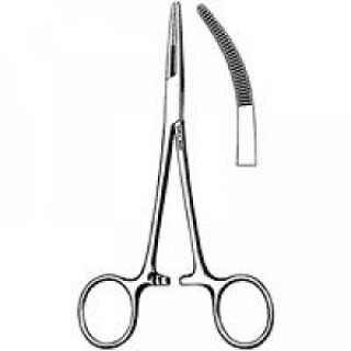 Sklar # 17-2155 - FORCEP, KELLY, 5 1/2, CURVED, EACH