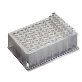 Simport Plastics # T110-3 - 96DEEP WELL BIOBLOCK, W/FIXED TUBE 0.6 M, 24/CS