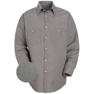 VF Workwear # SP10HKS - SHIRT, UNISEX WORK, 65P/35C, L / S, HUNT / KHAK, EACH