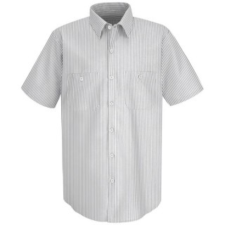 VF Workwear # SP20CWSSLS - SHIRT, WORK, 65P/35C, S / S, STRIPE, S, LONG, EACH