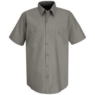 VF Workwear # SP24GYXXLL - SHIRT, MENS, SS WORK SHIRT, LONG, GREY, XXL, EACH