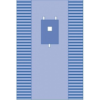Medline # SPT-3160SCS - DRAPE PEDIATRIC LAP 77 X 108 30/CS
