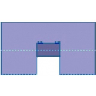 Medline # SPT-4215SCS - DRAPE TOP WITH ABC, 40/CS