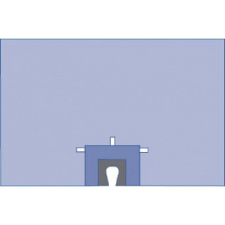 Medline # SPT-8403SCS - SHOULDER SPLIT DRAPE, 40/CS