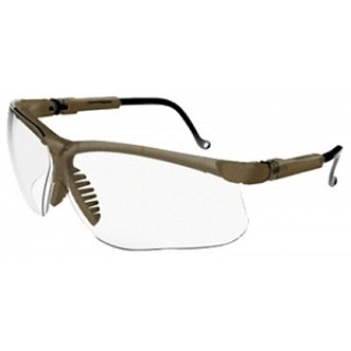 Sperian Eye & Face Protection # S3220X - GLASSES, GENESIS, EARTH FRM, CLR XTR LENS, 10 PR/BX