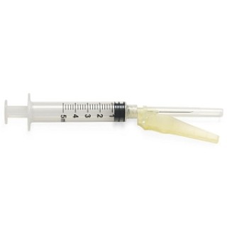Medline # SYRS105205 - SFTY SYR, 5ML 20GX1.0IN, 1200/CS