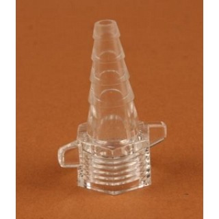 Tri-Anim # 553-0098CLR - NUT, NIPPLE, OPTIONAL, CLEAR, 1 PIECE,, 50/PK