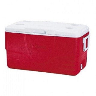 Therapak # 56238G - COOLER, 50 QT. RED (2/CS), 2/CS