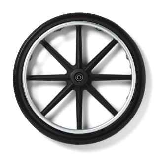 Medline # WCA806935PRP - WHEEL, REAR, PEDI CHAIR, 1 EA/CS